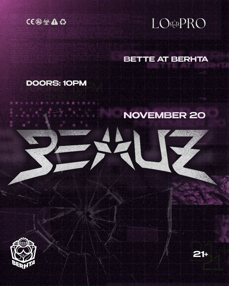 BEAUZ event flyer