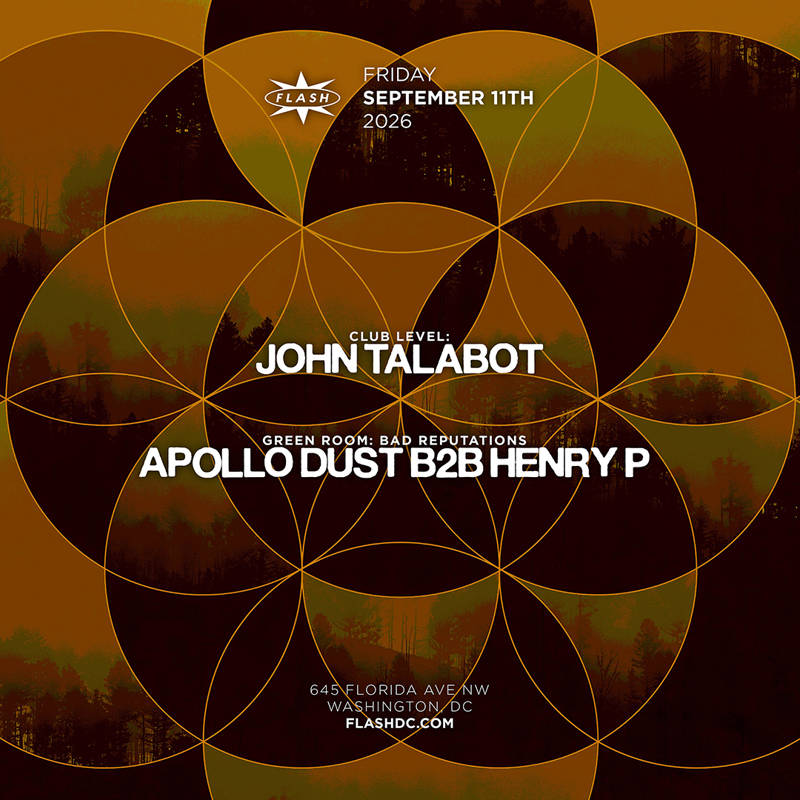 John Talabot event flyer