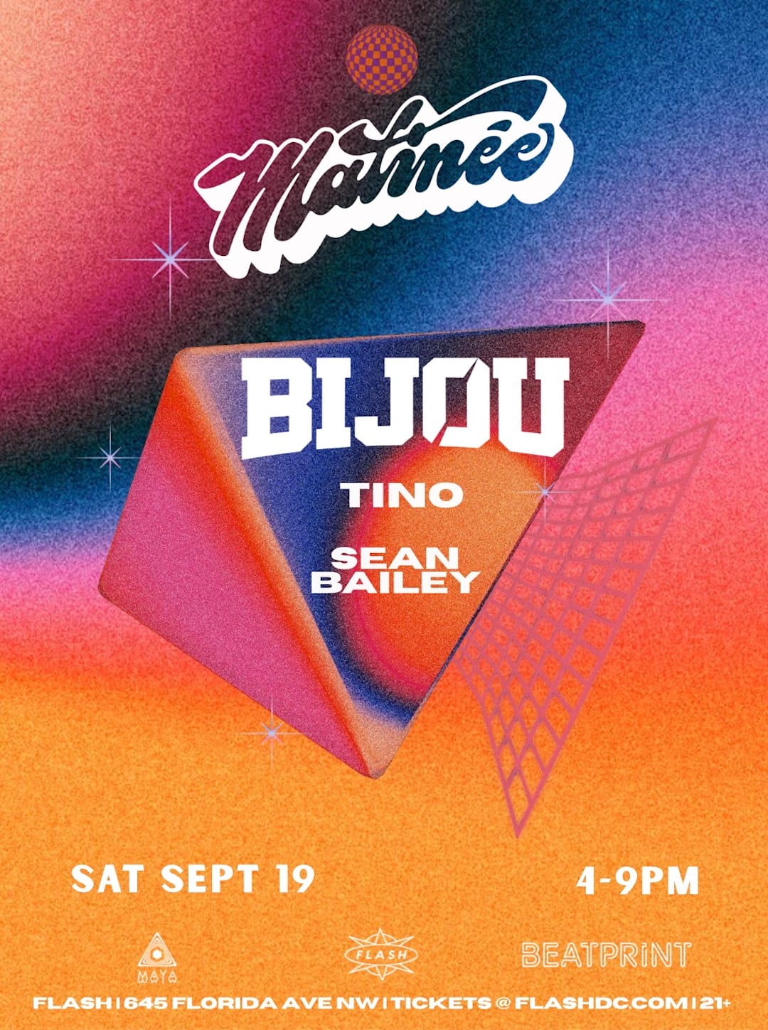 Matinée Presents: BIJOU event flyer