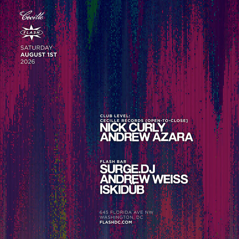 Cecille Records: Nick Curly - Andrew Azara [open-to-close] event flyer