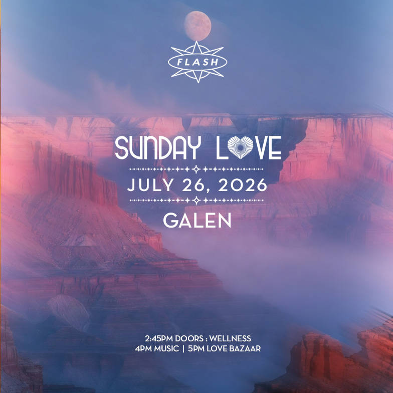 Sunday Love: GALEN event flyer