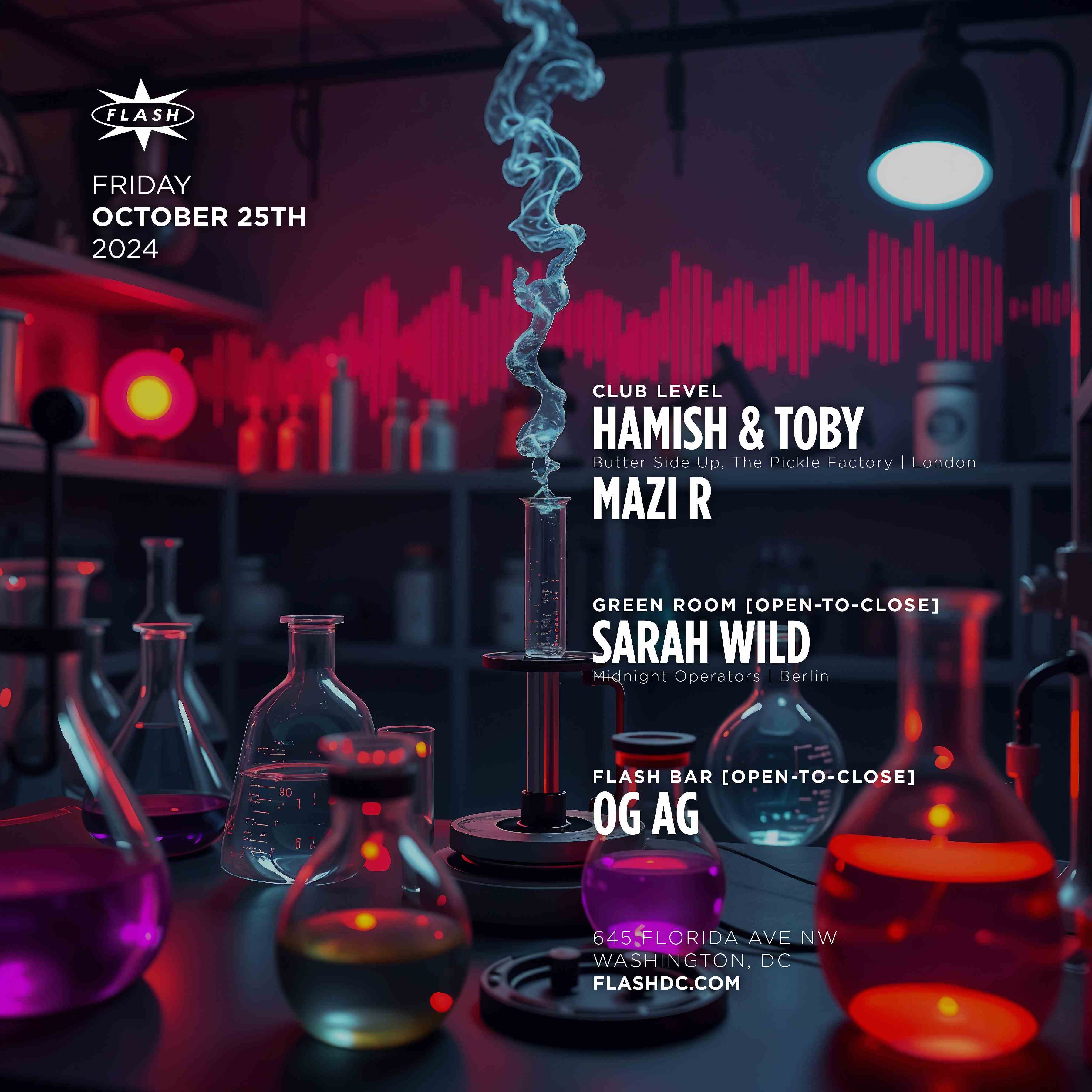 Event image for Hamish & Toby - Sarah Wild