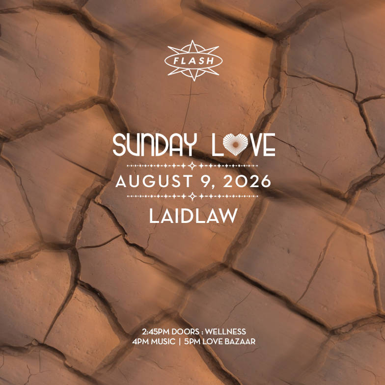 Sunday Love: Laidlaw event flyer