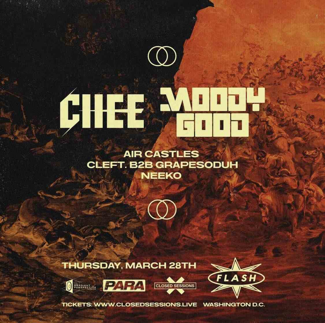 Event image for PARA PRESENTS, THE GRADIENT PERSPECTIVE & CLOSED SESSIONS PRESENTS: Chee - Moody Good