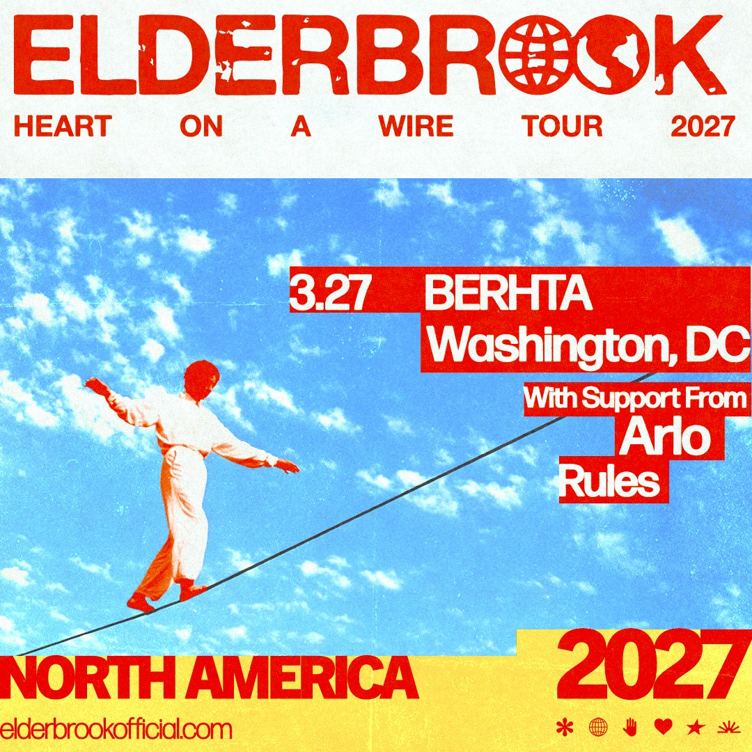 Elderbrook, Arlo, Rules event flyer
