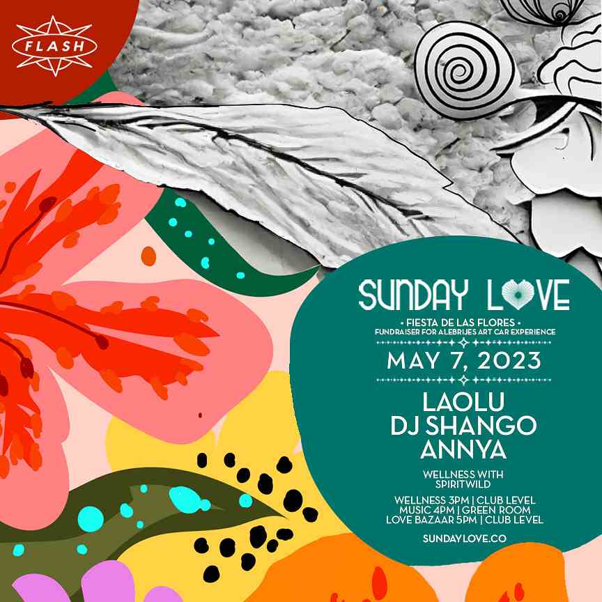 Event image for Sunday Love x Fiesta De Las Flores: Laolu