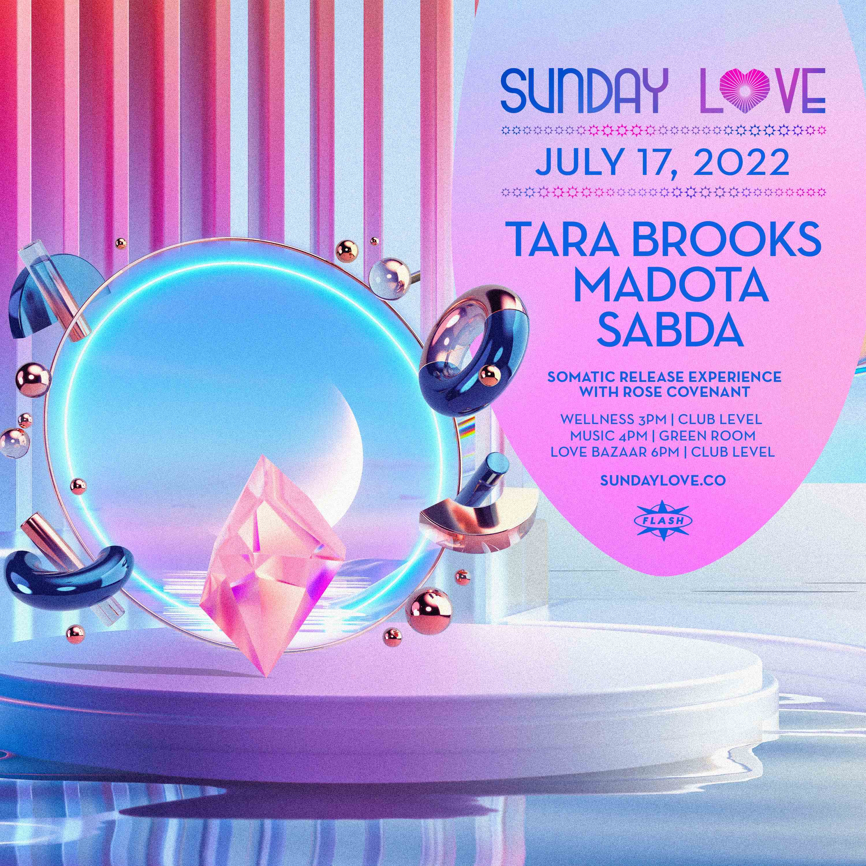 Event image for Sunday Love: Tara Brooks - Madota - Sabda