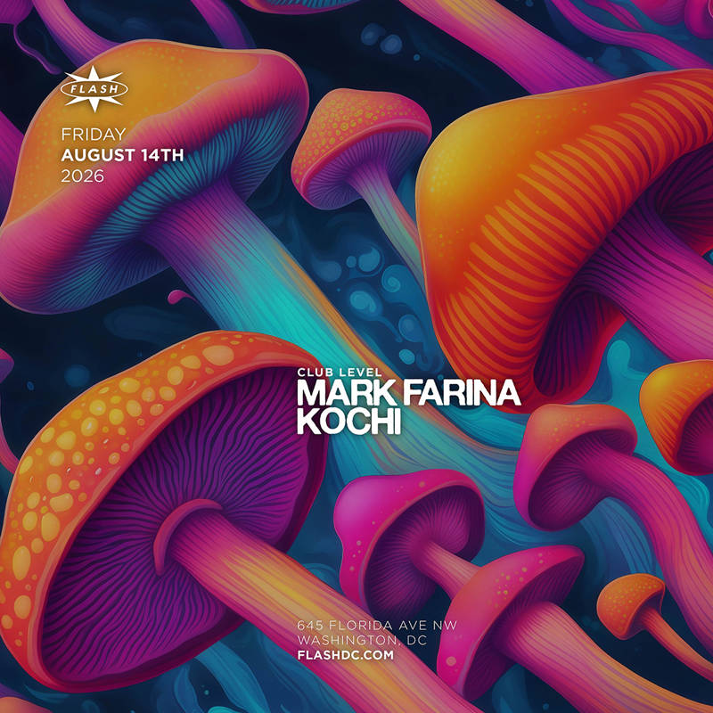Mark Farina event flyer