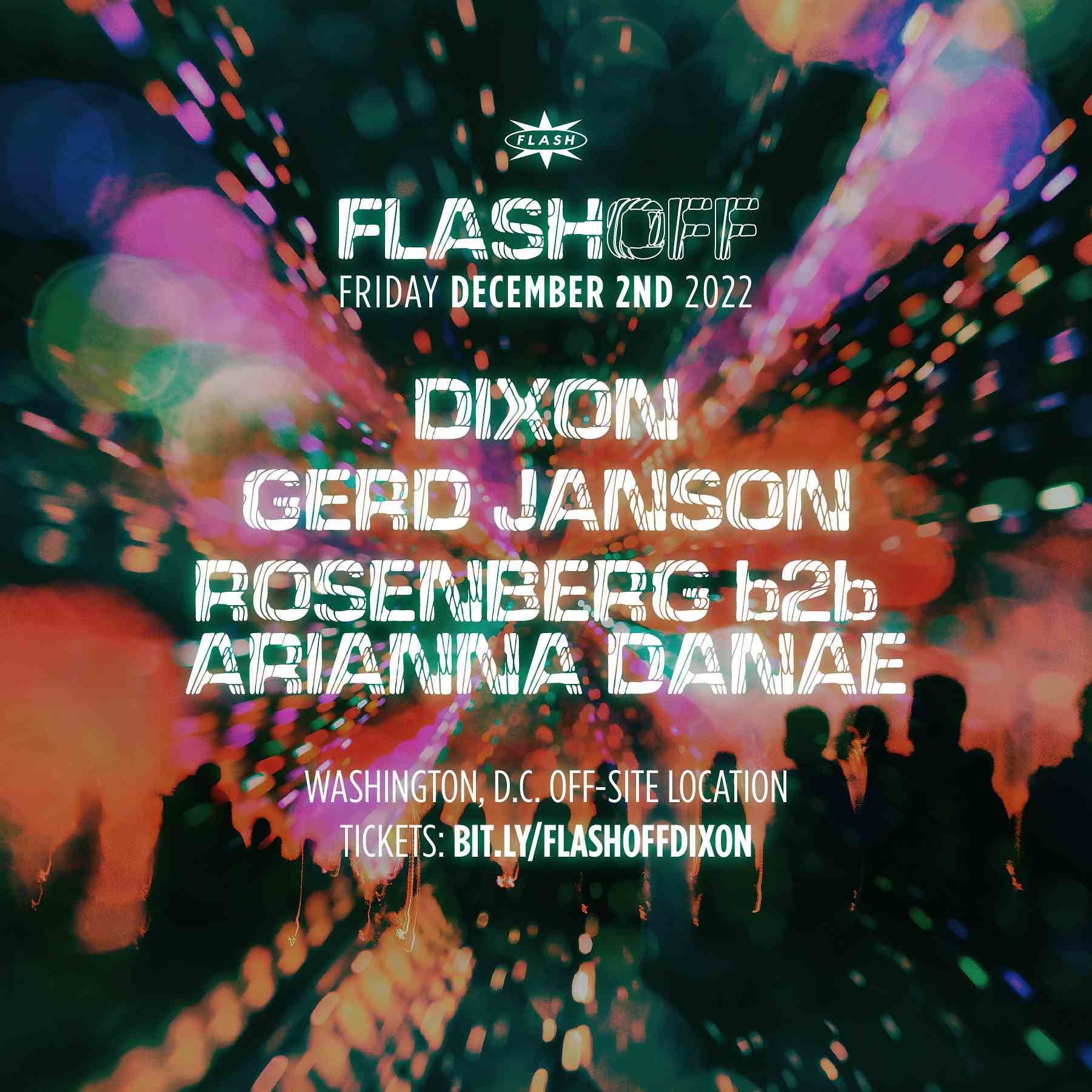 Event image for Flash-OFF: Dixon - Gerd Janson - Rosenberg b2b Arianna Danae