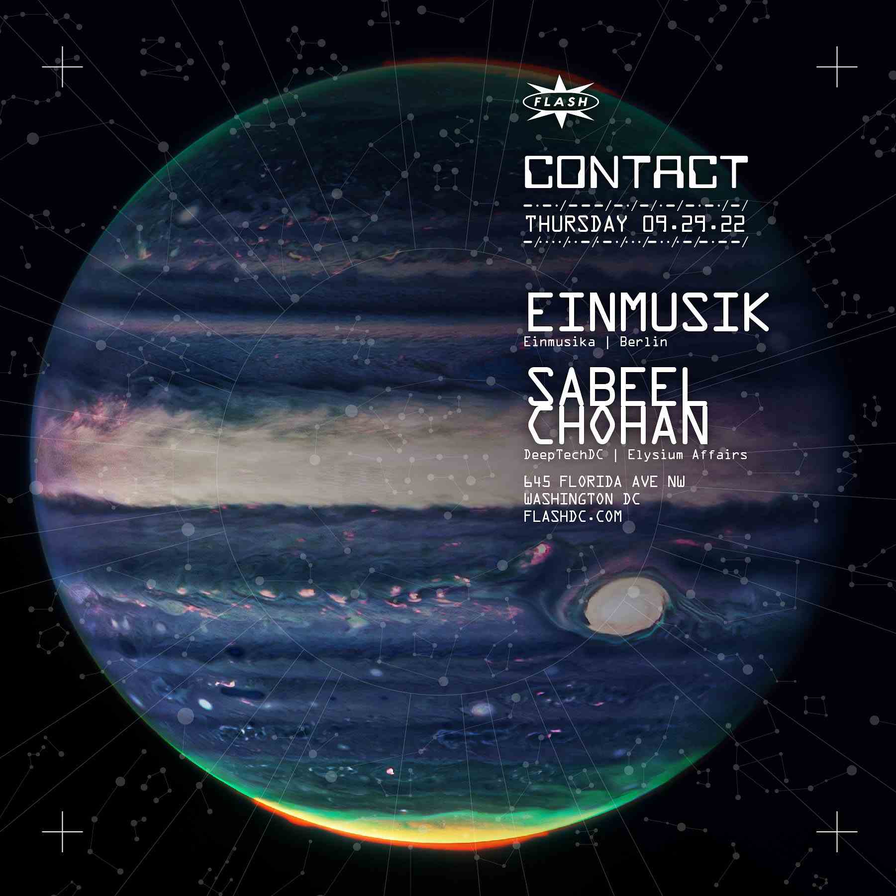 Event image for CONTACT: Einmusik - Sabeel Chohan