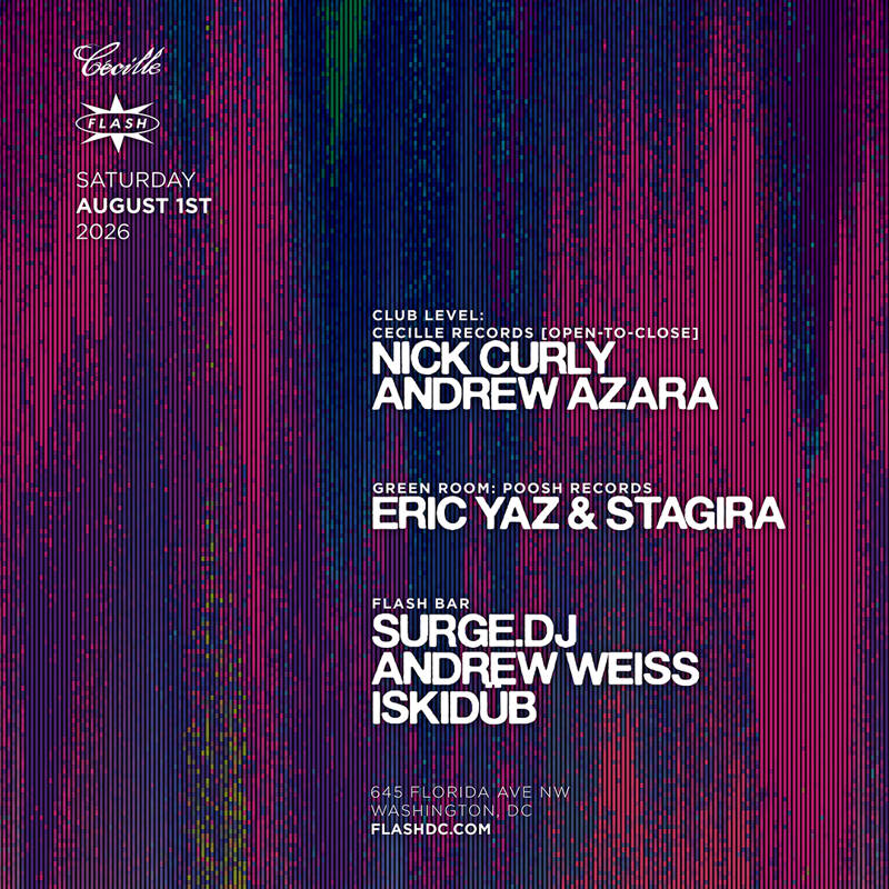 Cecille Records: Nick Curly - Andrew Azara [open-to-close] event flyer