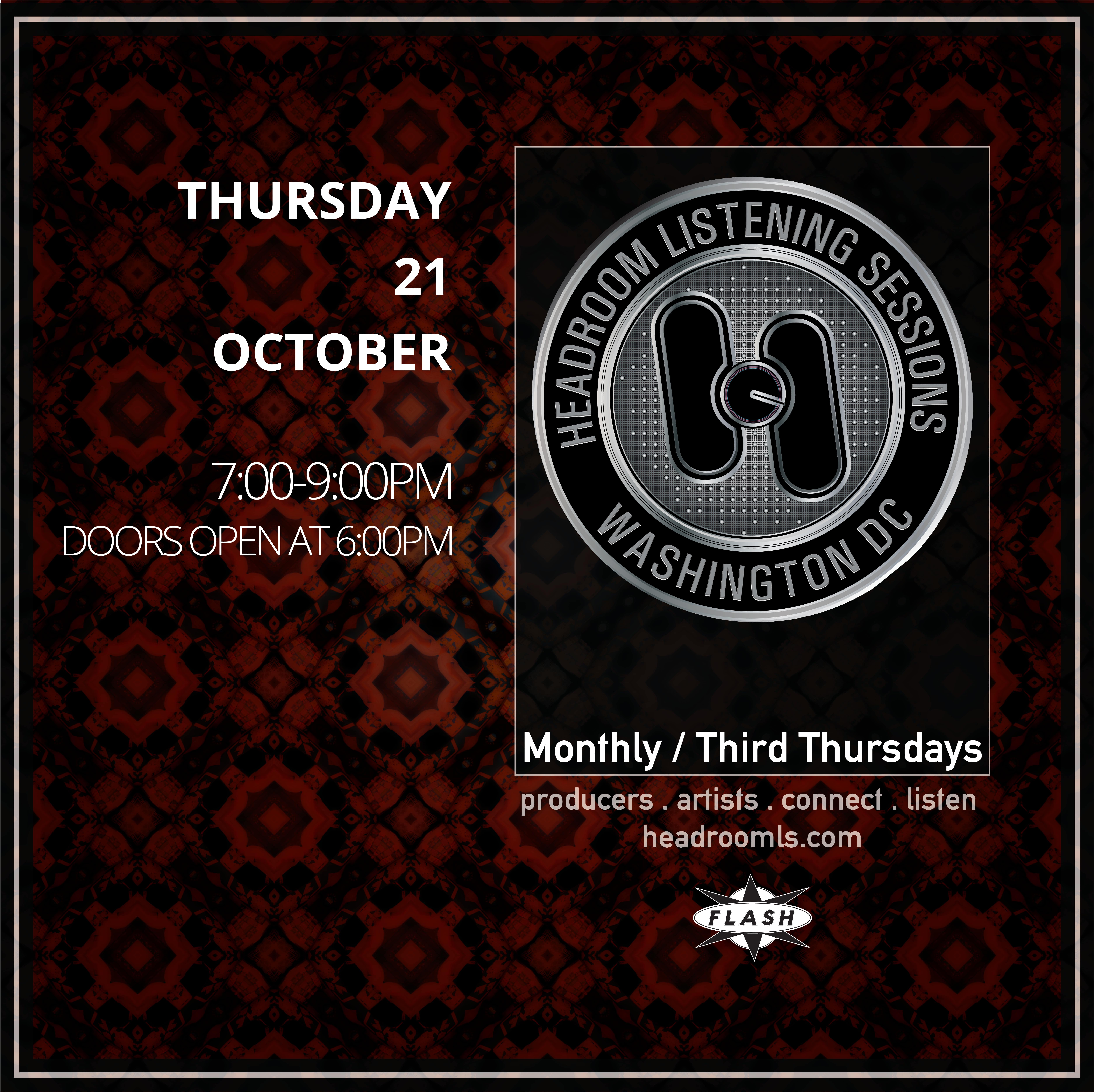 Event image for HEADROOM Listening Sessions