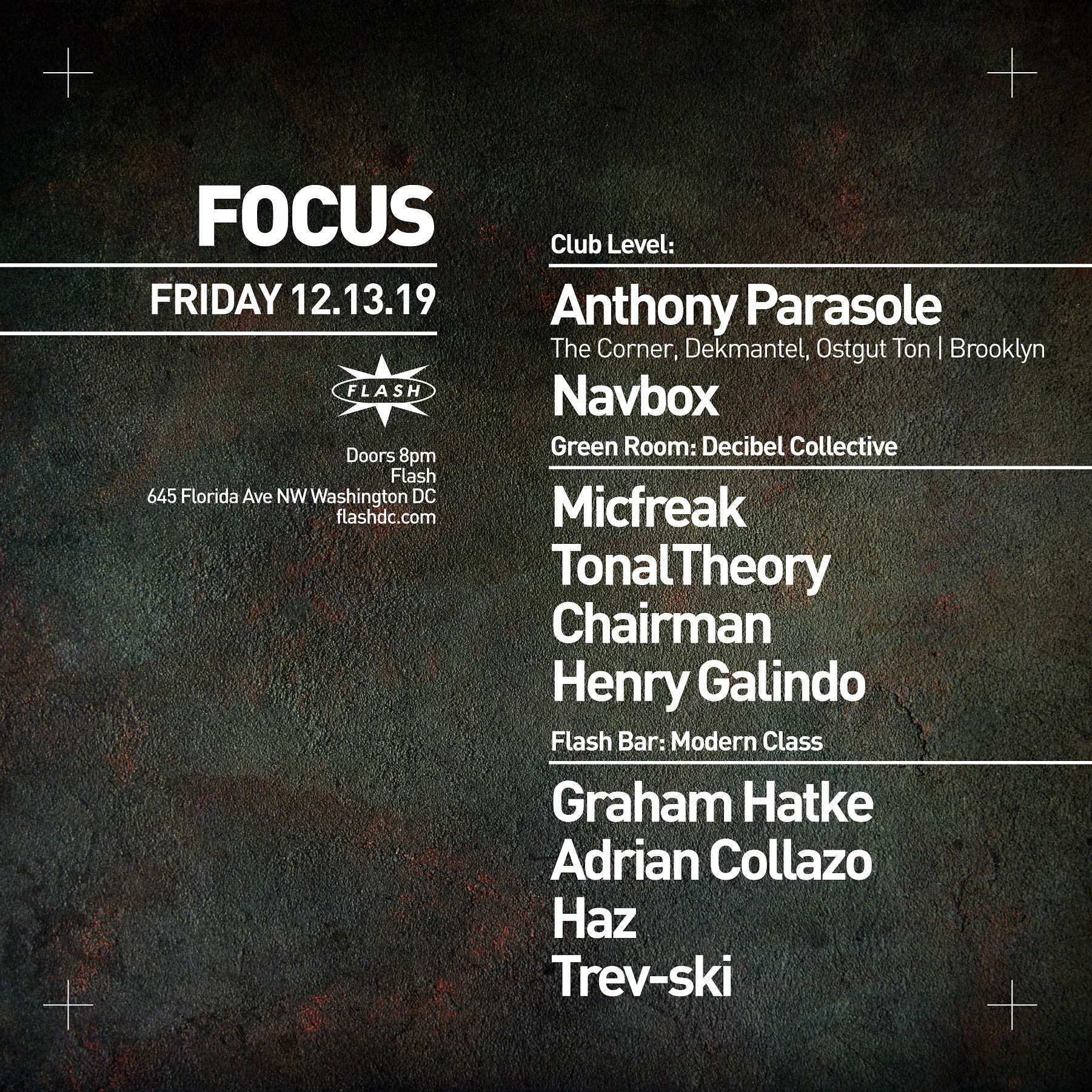Event image for Focus: Friday the 13th with Anthony Parasole