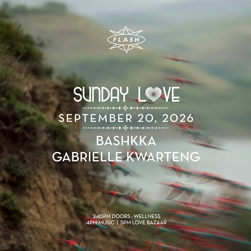 Sunday Love: BASHKKA - Gabrielle Kwarteng - Geena Marie event flyer