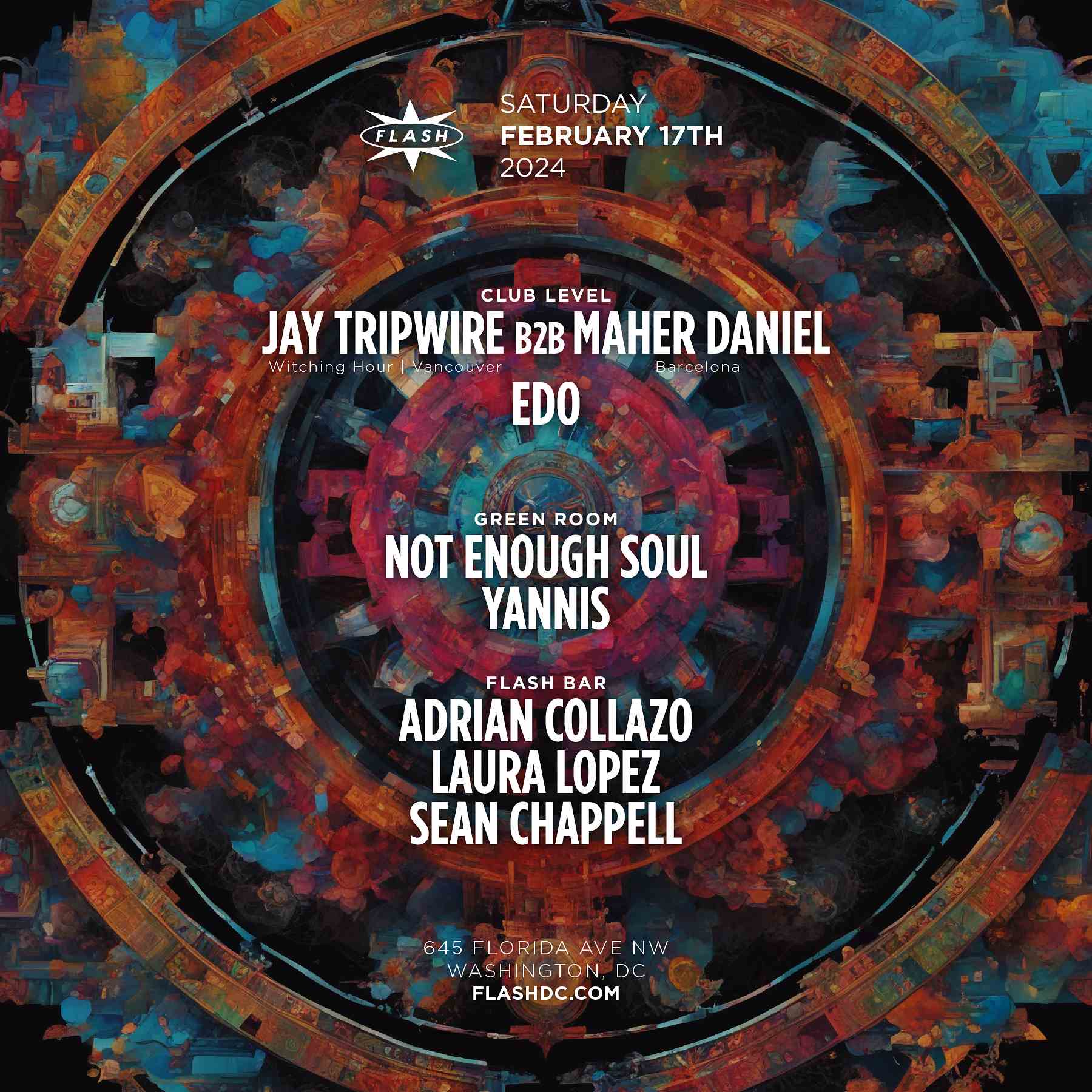 Event image for Jay Tripwire b2b Maher Daniel