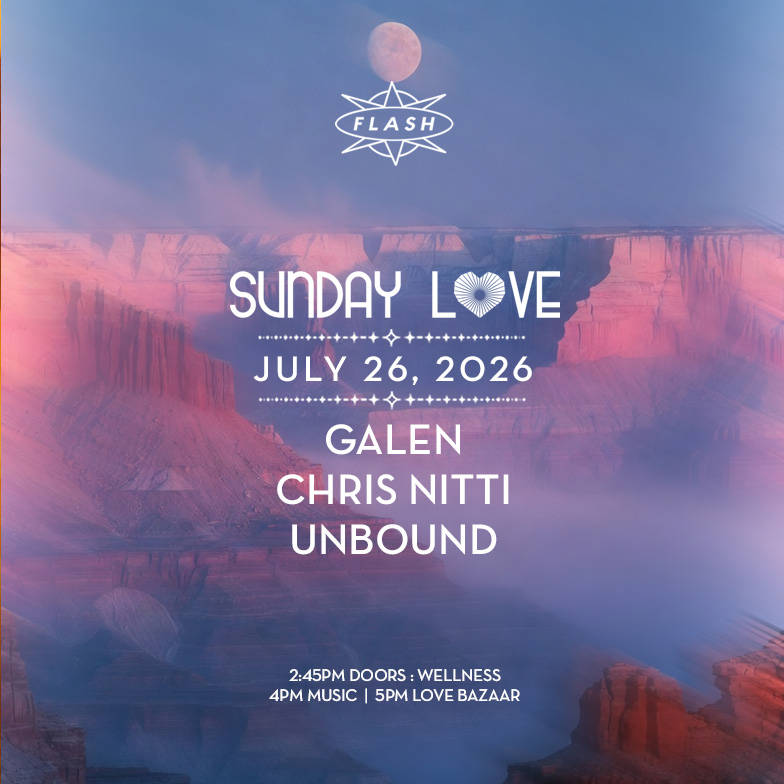 Sunday Love: GALEN - Chris Nitti - unbound event flyer