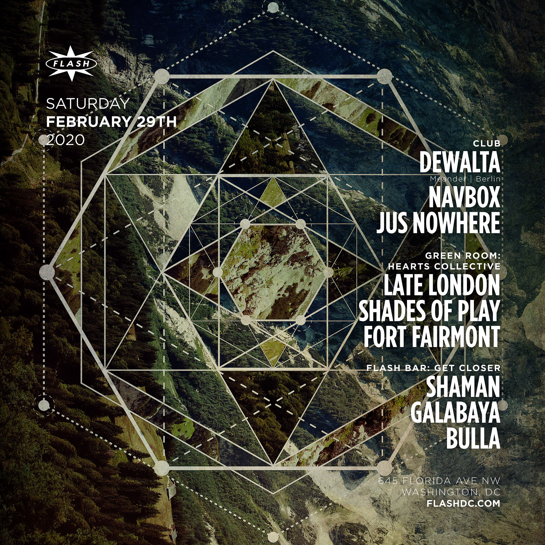 Event image for DeWalta - Special Guest: Jichael Mackson Live at Flash