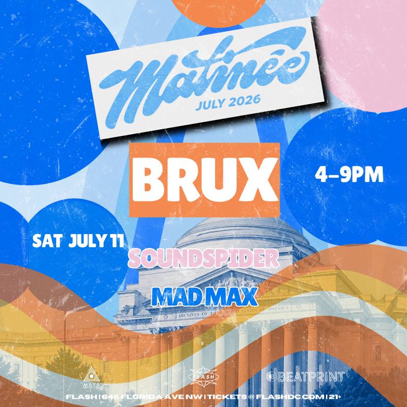 Matinée Presents: BRUX event flyer
