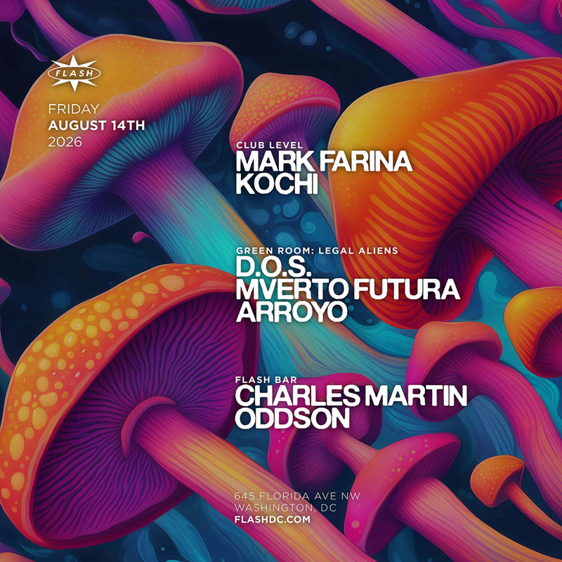 Mark Farina event flyer