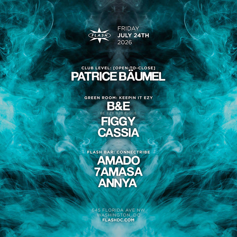 Patrice Bäumel [open-to-close] event flyer