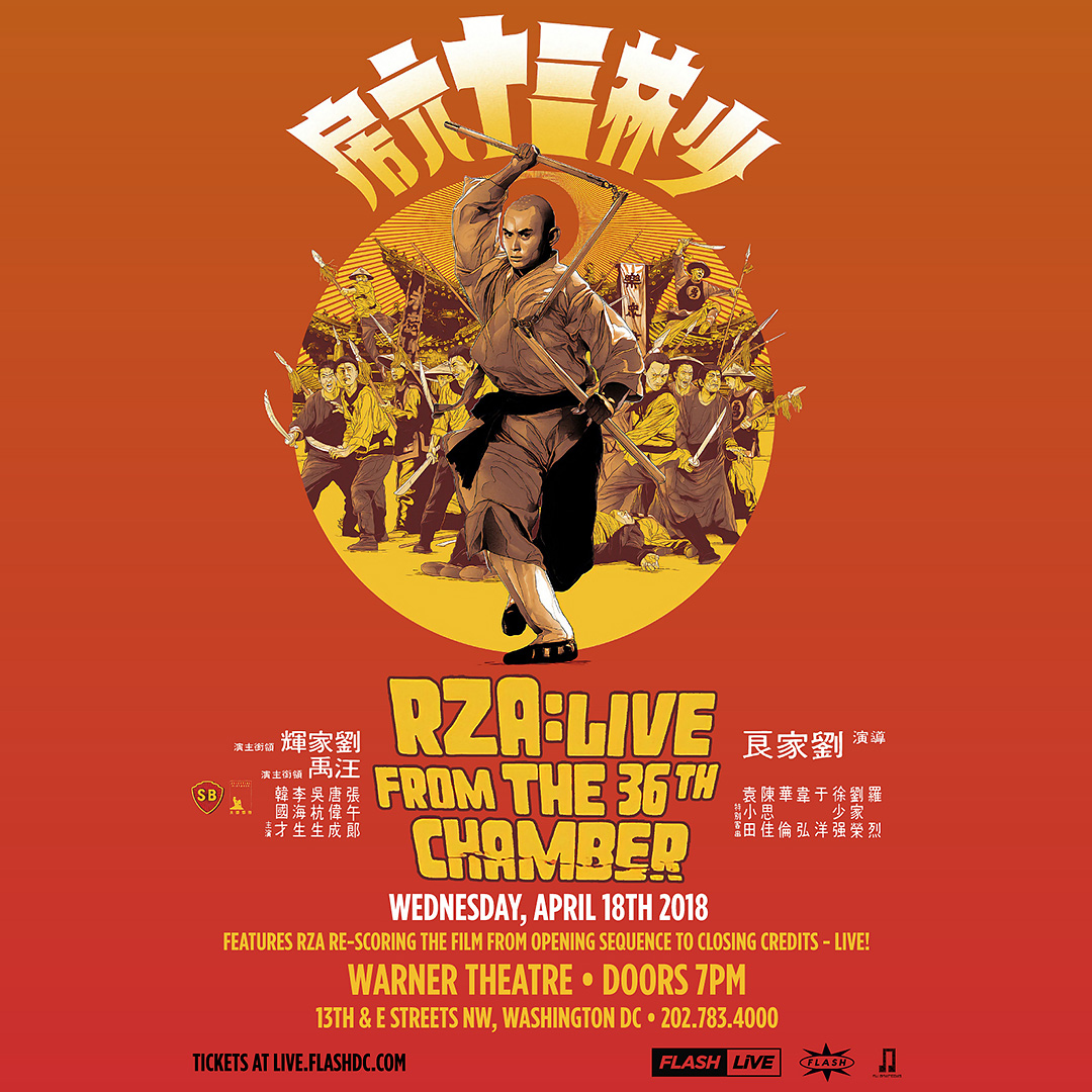 Event image for RZA: Live from the 36th Chamber of Shaolin at the Warner Theatre