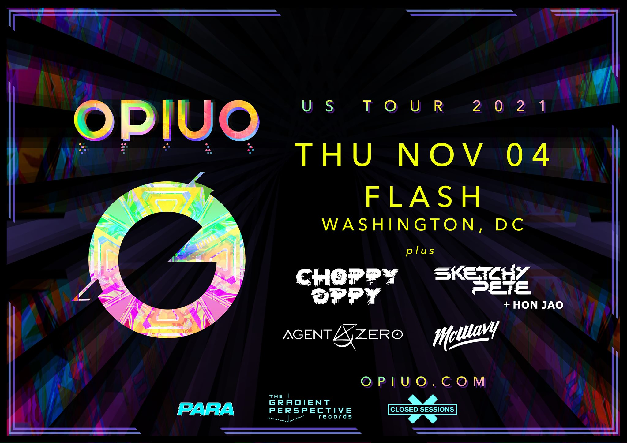 Event image for Opiuo, Choppy Oppy, Sketchy Pete, Agent Zero & McWavy