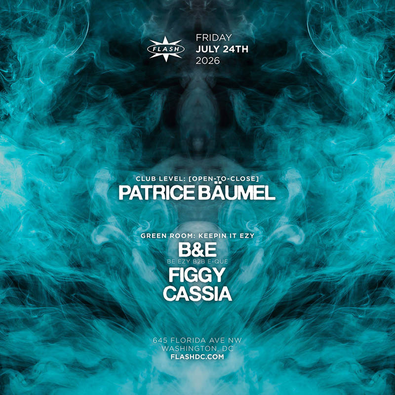 Patrice Bäumel [open-to-close] event flyer