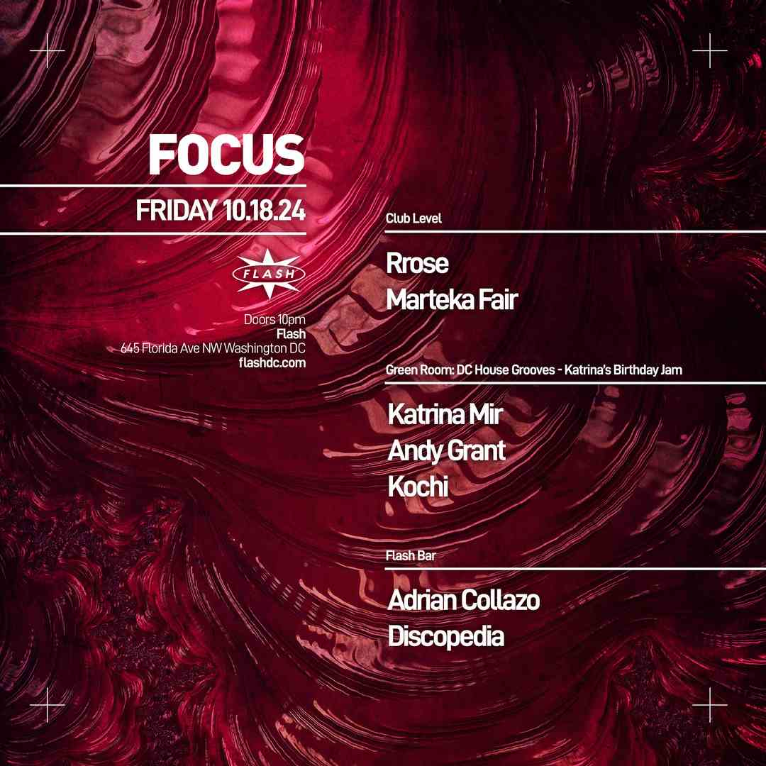 Event image for FOCUS: Rrose