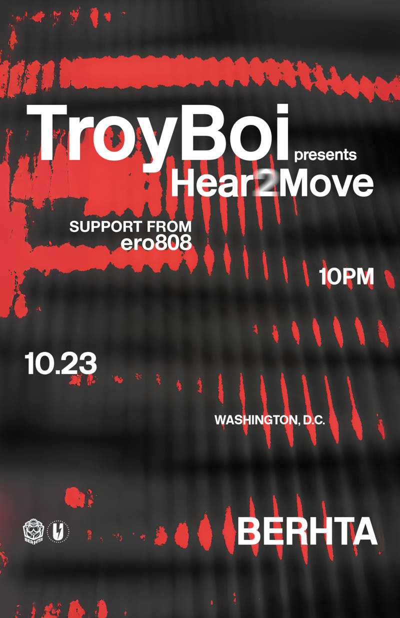 Troyboi event flyer