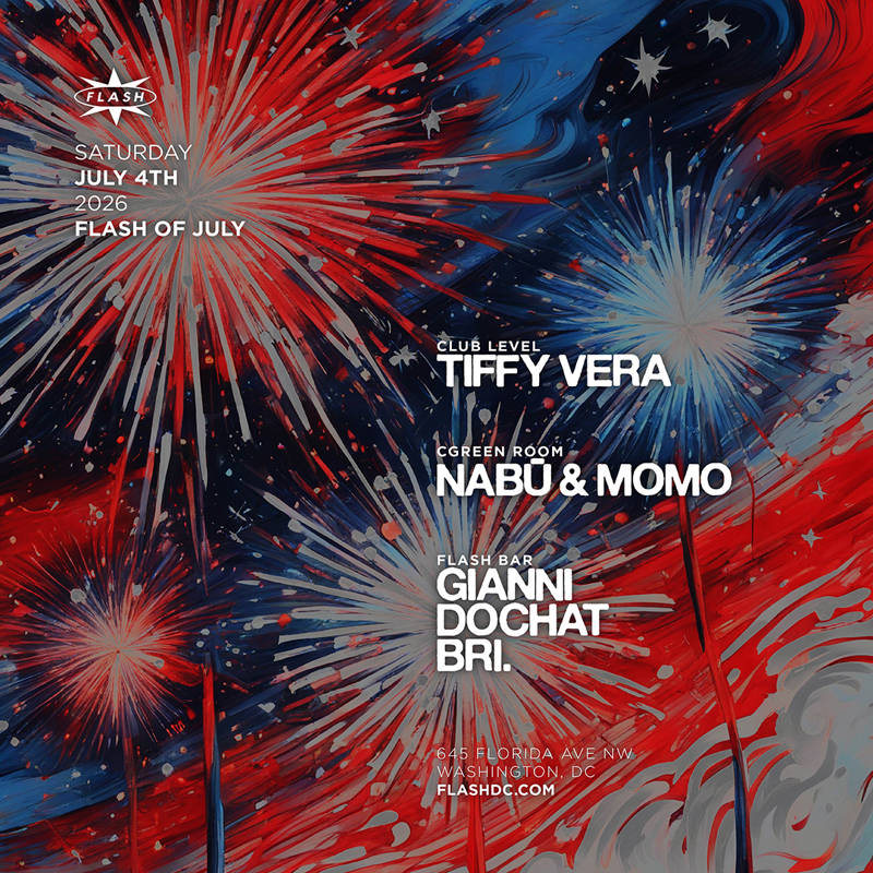 Flash of July: Tiffy Vera event flyer