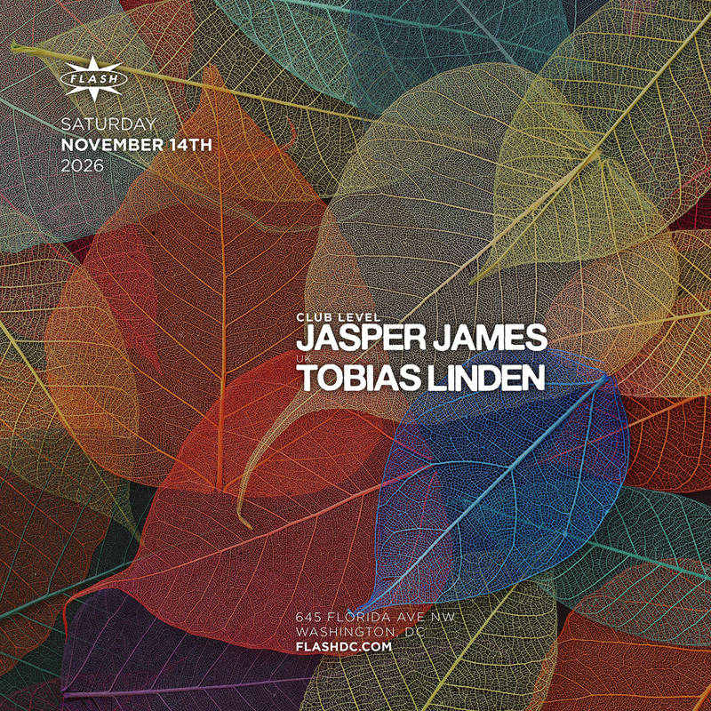 Jasper James - Tobias Lindén event flyer