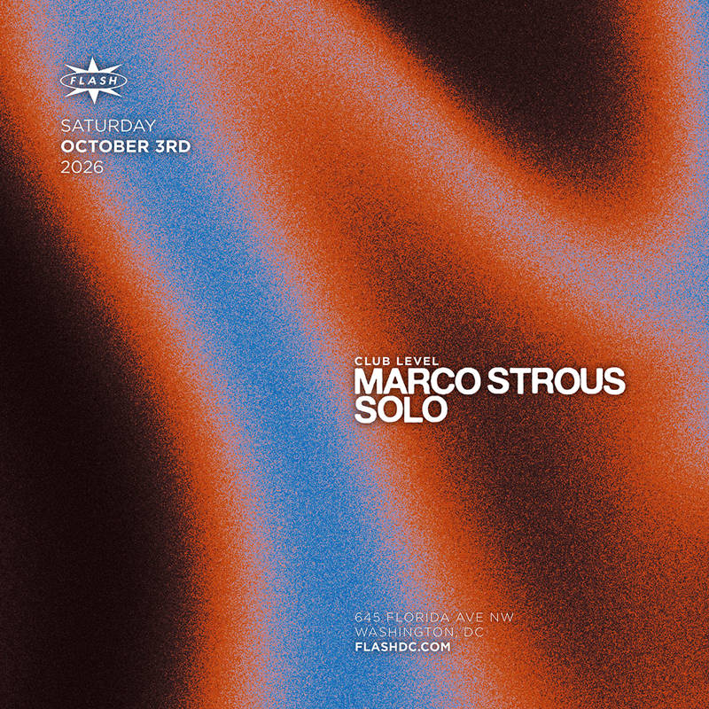 Marco Strous event flyer