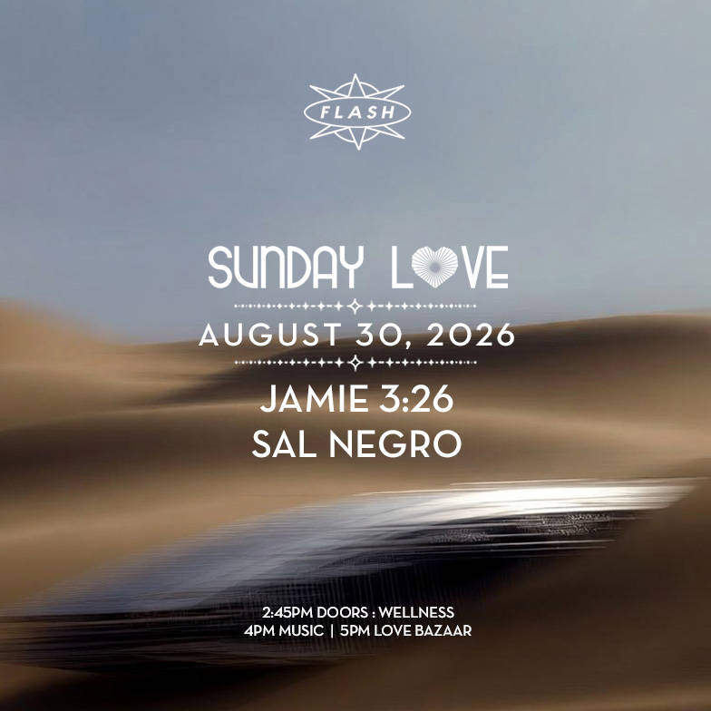 Sunday Love: Jamie 3:26 - Sal Negro event flyer