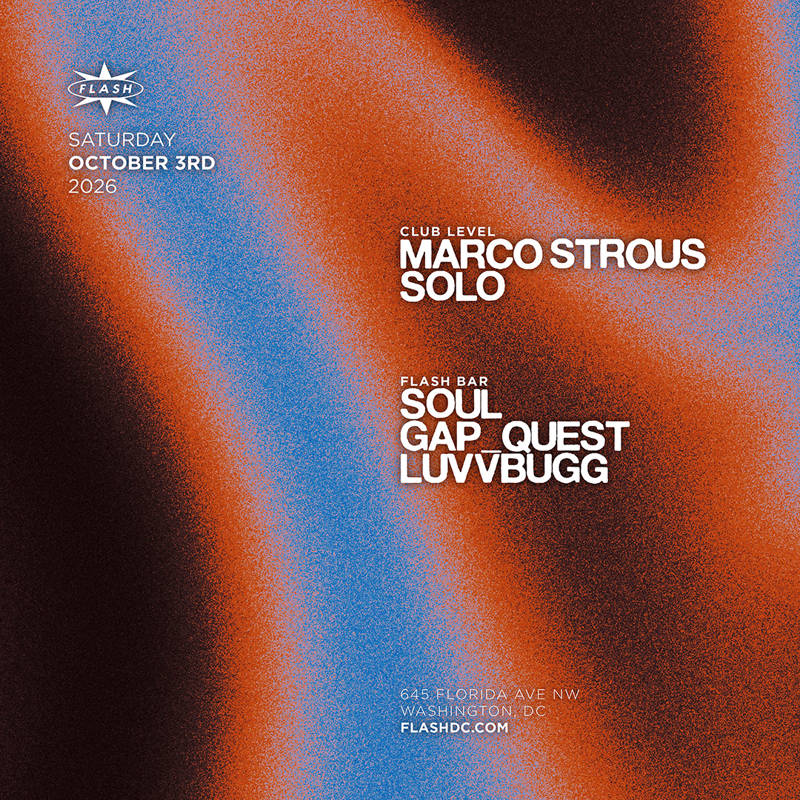 Marco Strous event flyer