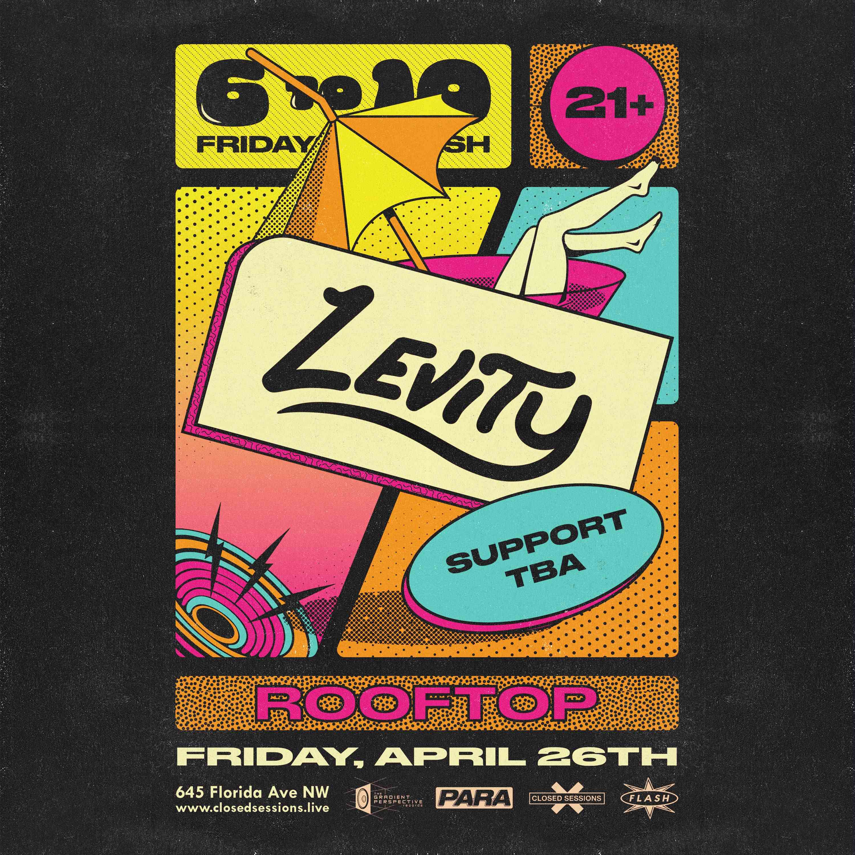 Event image for 6to10: Levity (early show)