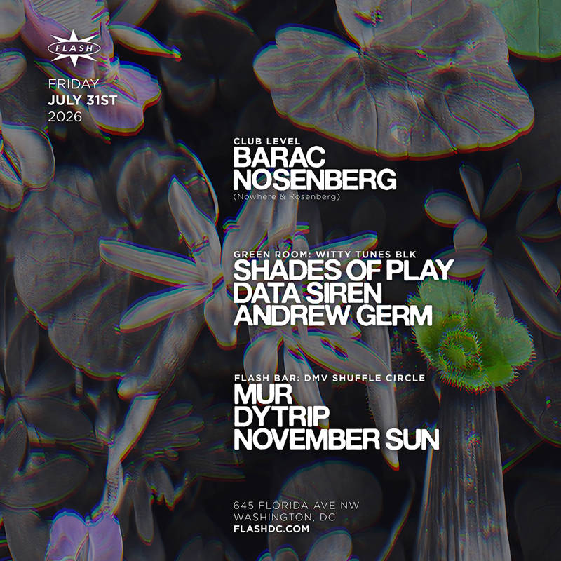 Barac event flyer