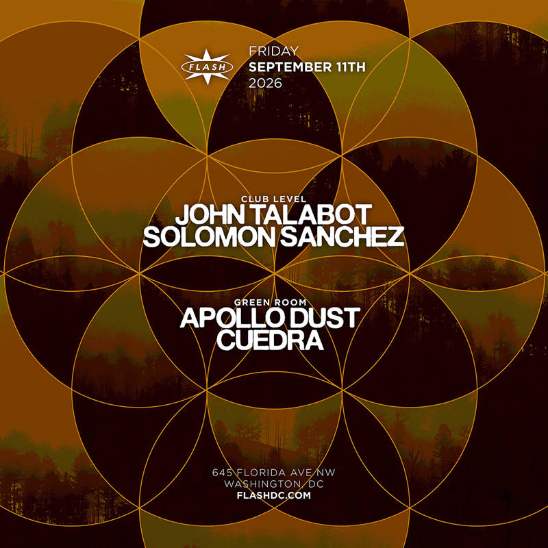 John Talabot event flyer