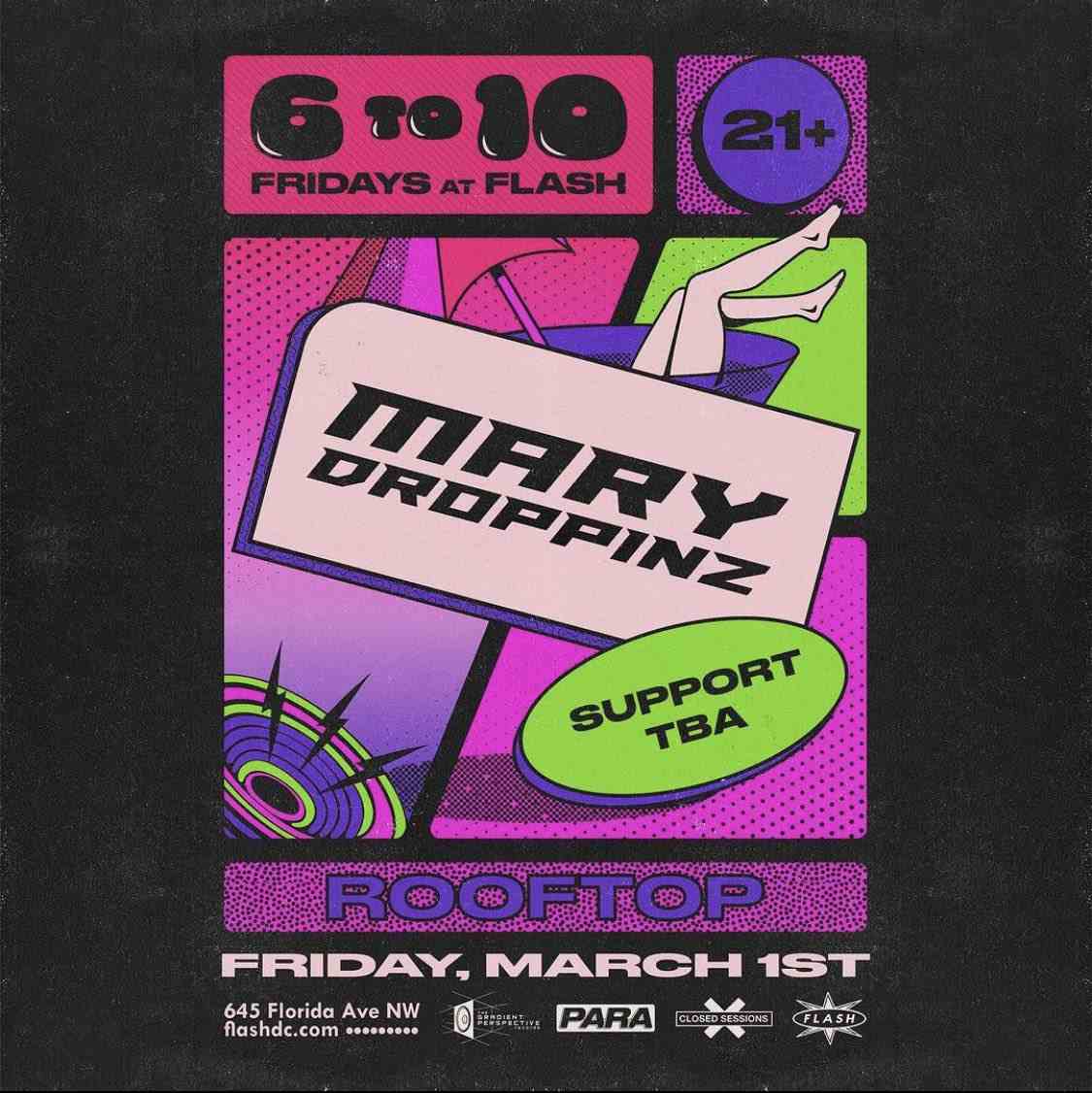 Event image for 6to10: Mary Droppinz (early show)