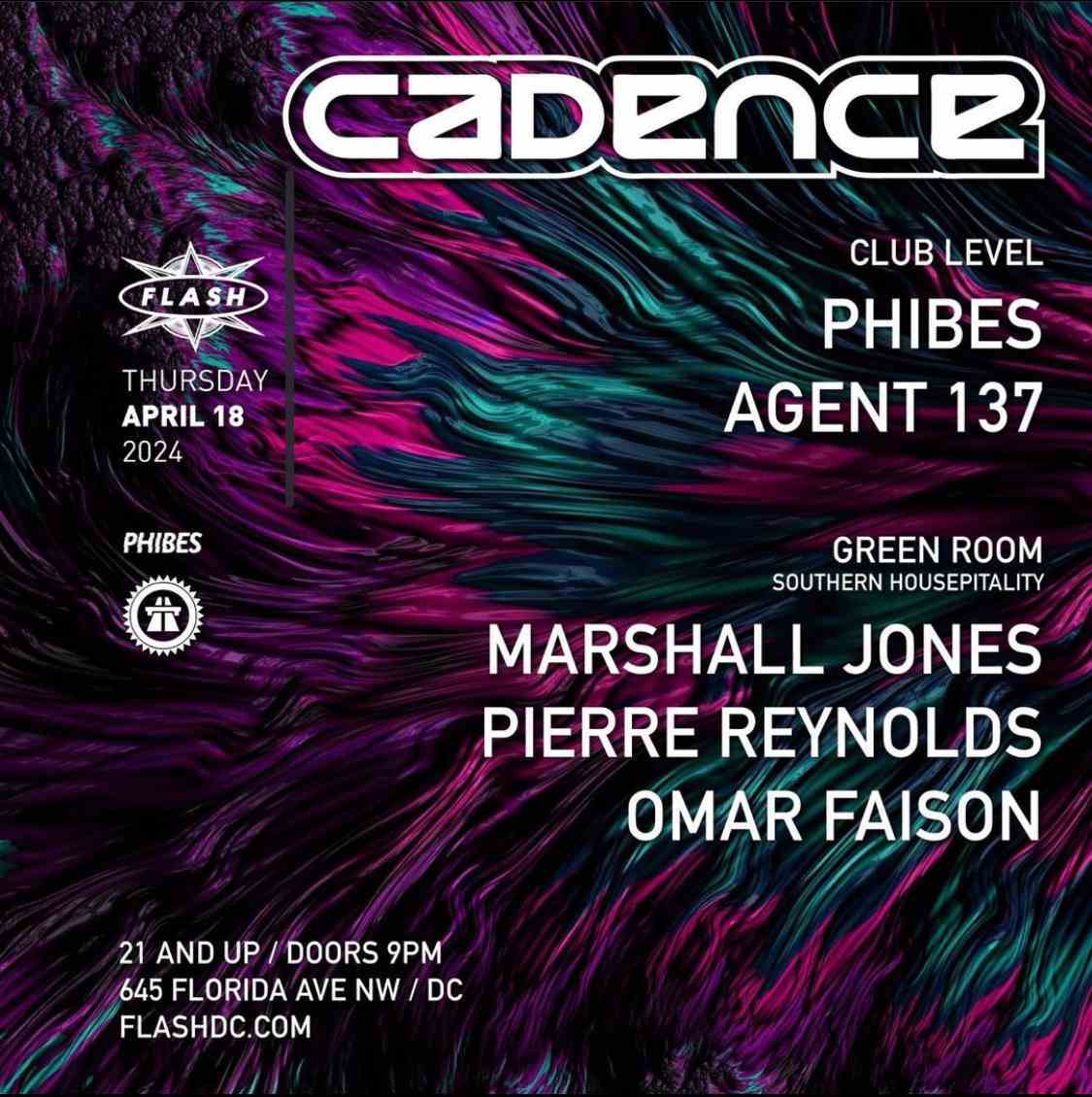 Event image for Cadence Presents Phibes