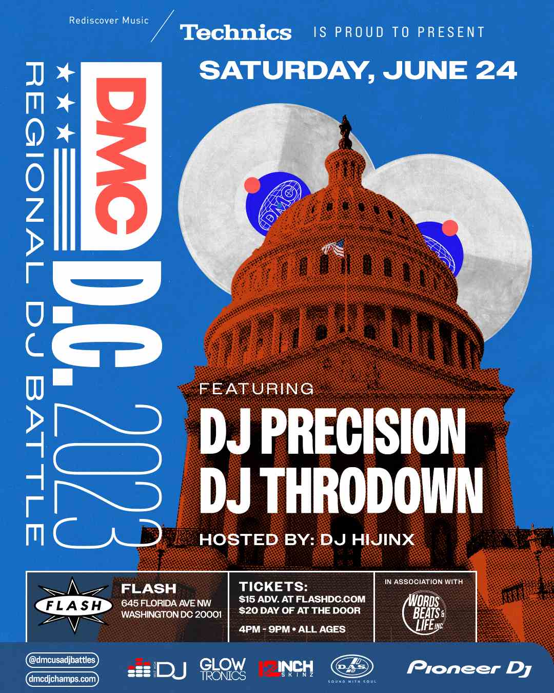 Event image for 2023 Technics DMC DC Regional DJ Battle