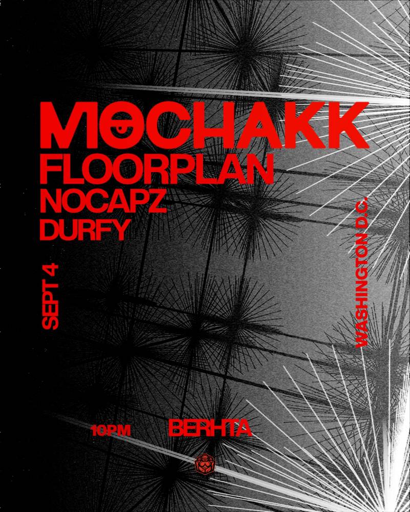Mochakk, Floorplan, Nocapz event flyer