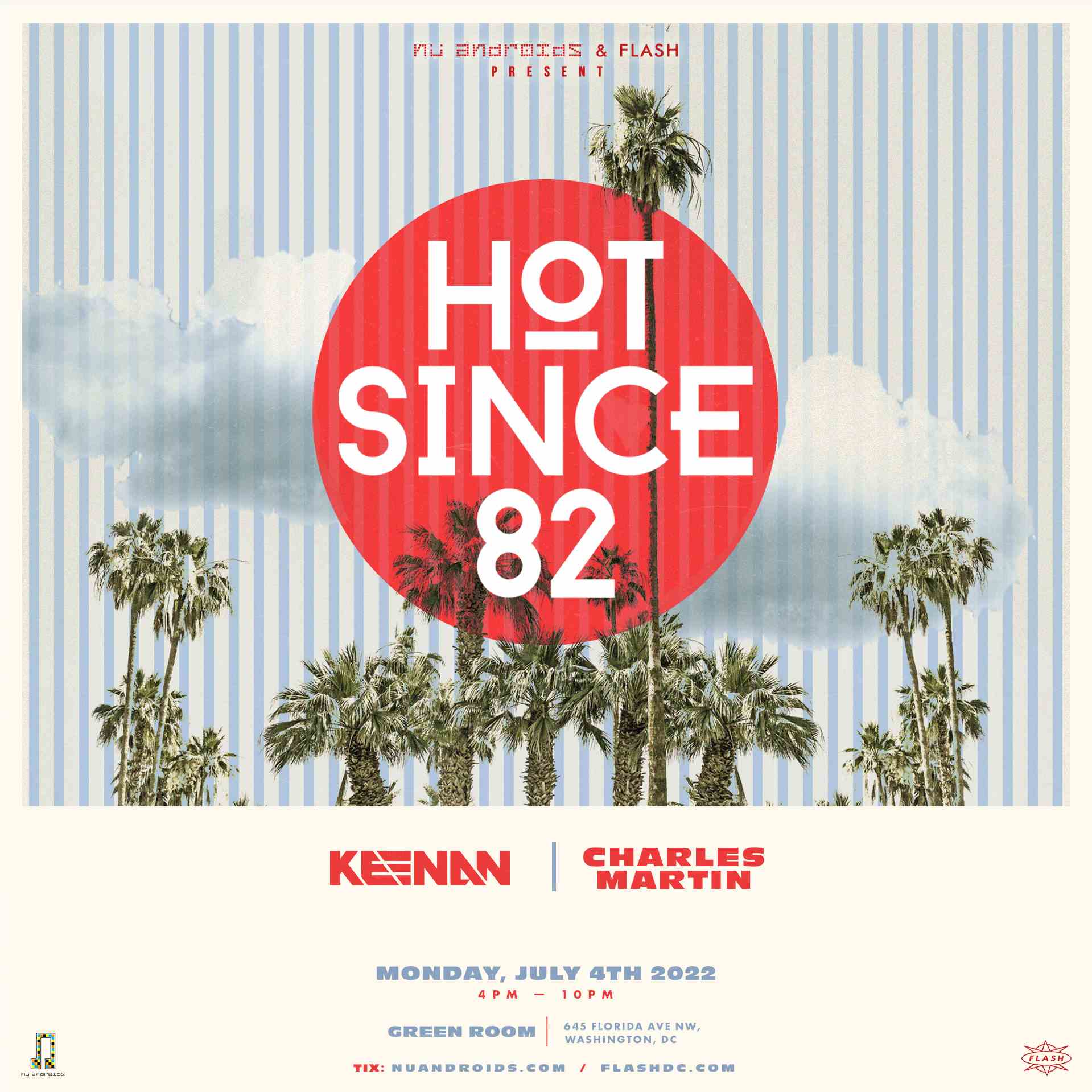 Event image for Nü Androids x Flash Present: Hot Since 82