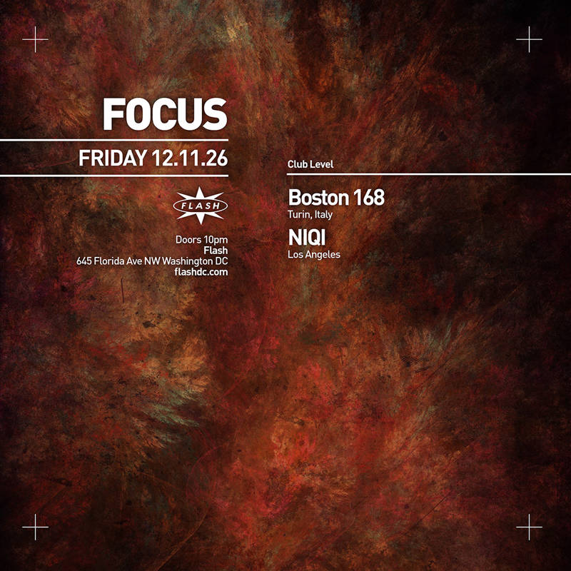 FOCUS: Boston 168 - NIQI event flyer