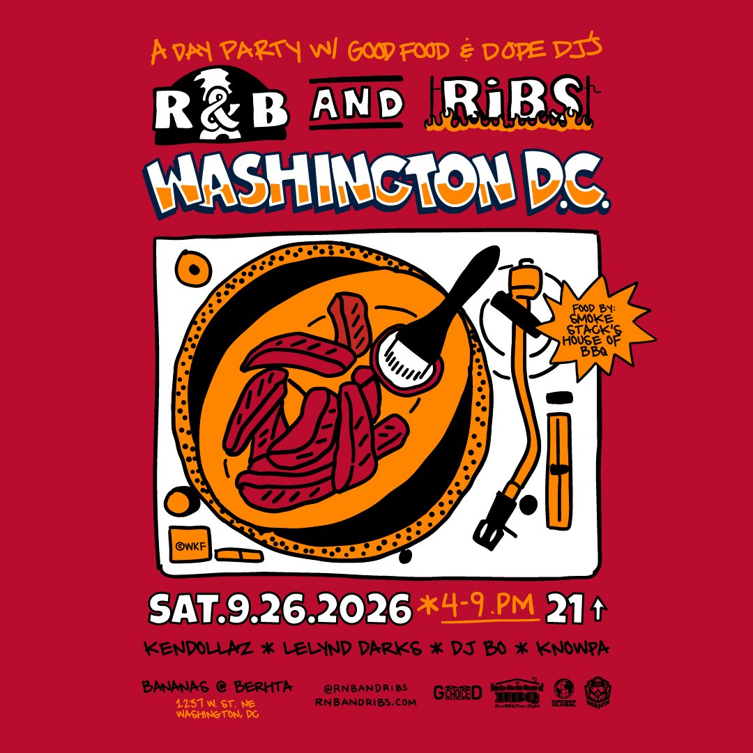 Event image for R&B and Ribs: DC Edition