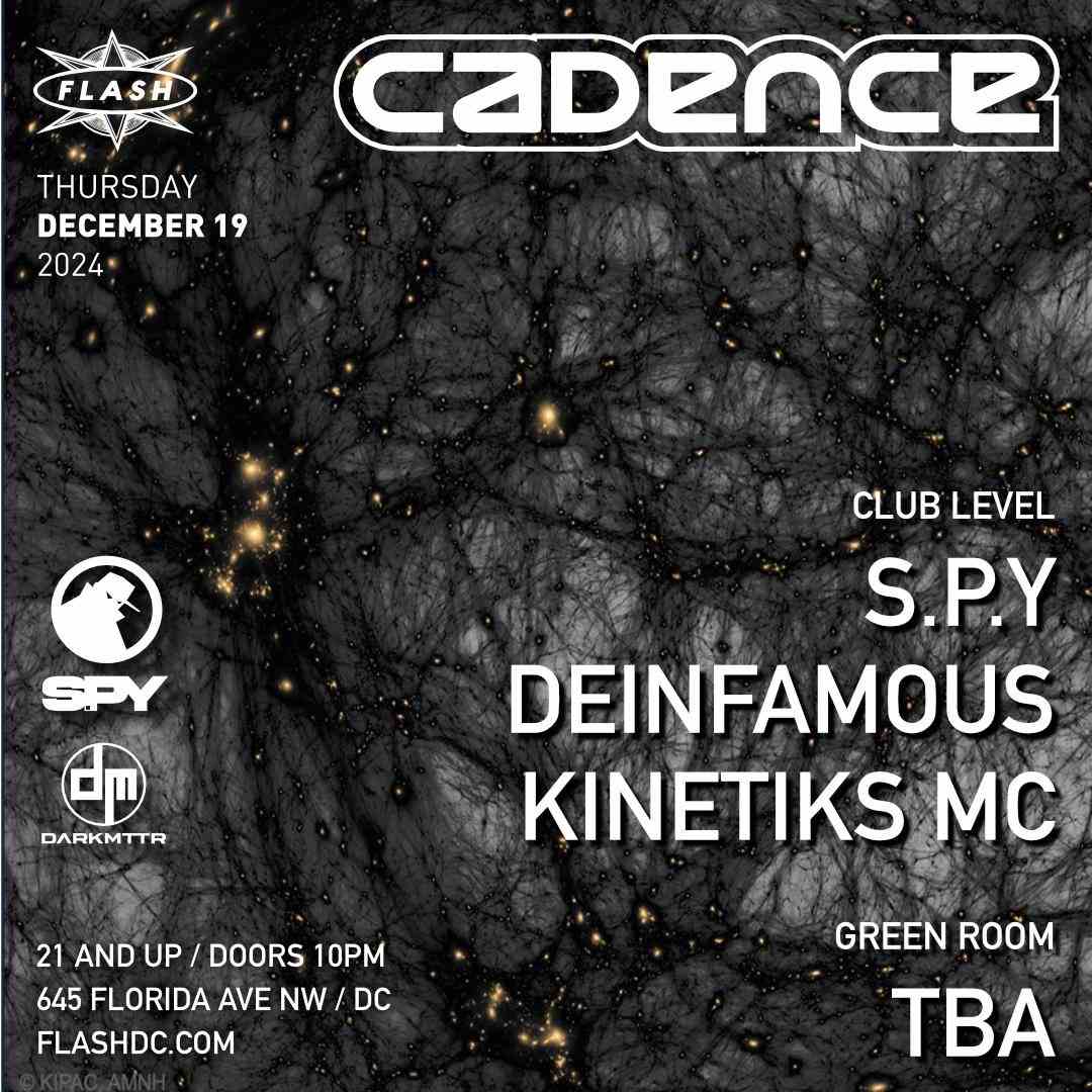Event image for Cadence presents: S.P.Y