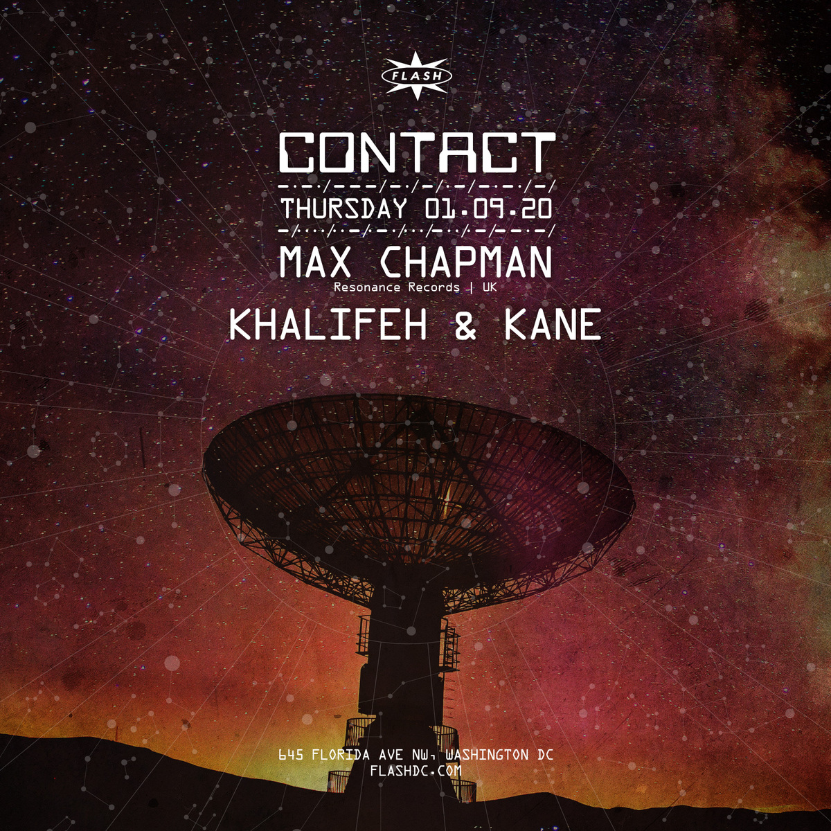 Event image for CONTACT: Max Chapman