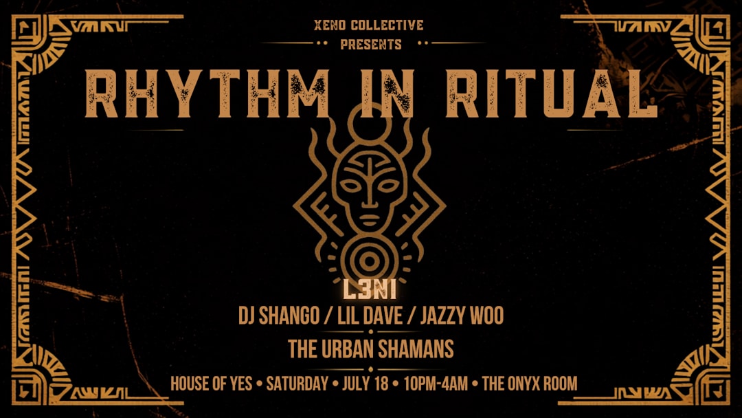 Rhythm in Ritual: L3ni, DJ Shango, Lil Dave, Jazzy Woo
