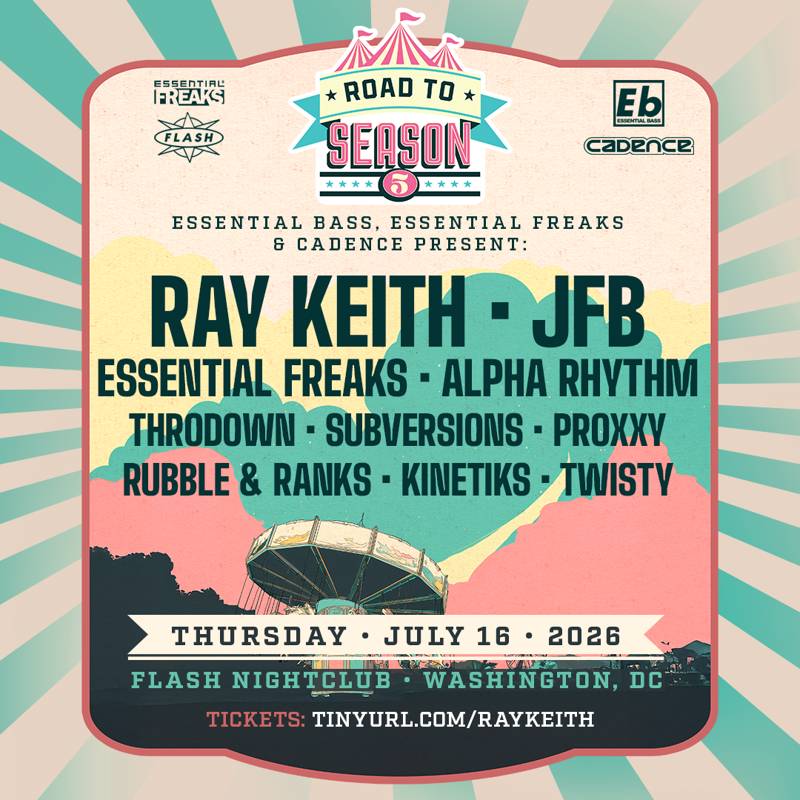 A Road to SEASON 5: RAY KEITH & JFB event flyer