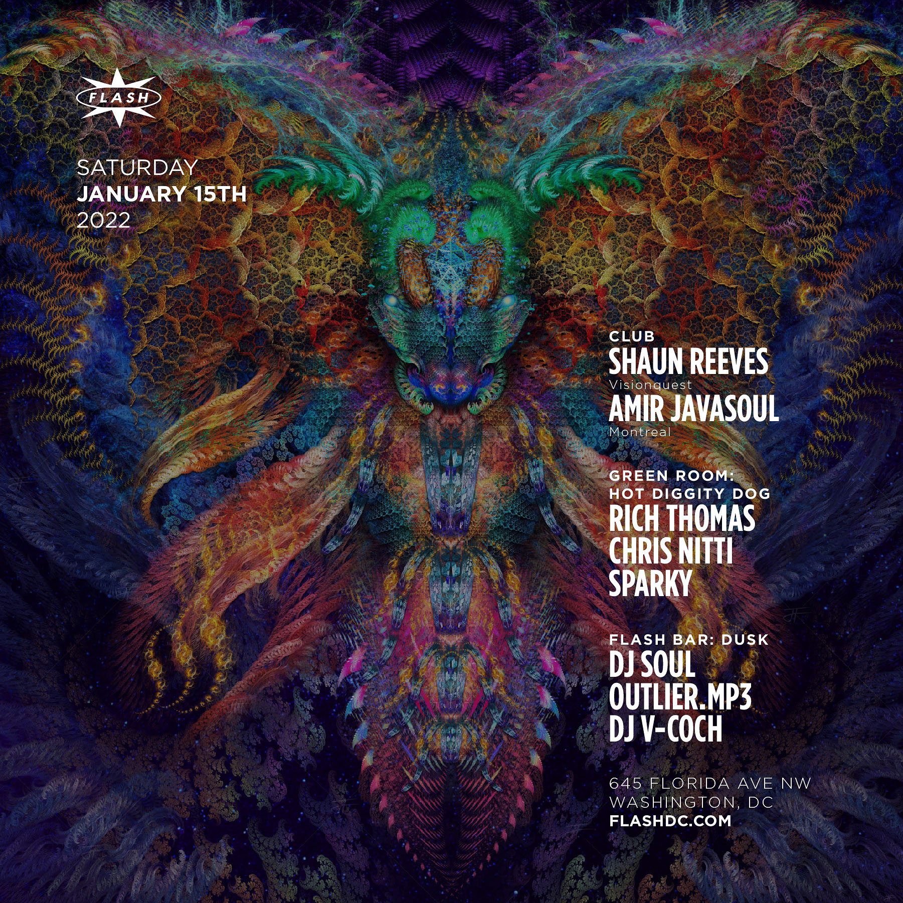 Event image for Shaun Reeves - Amir Javasoul