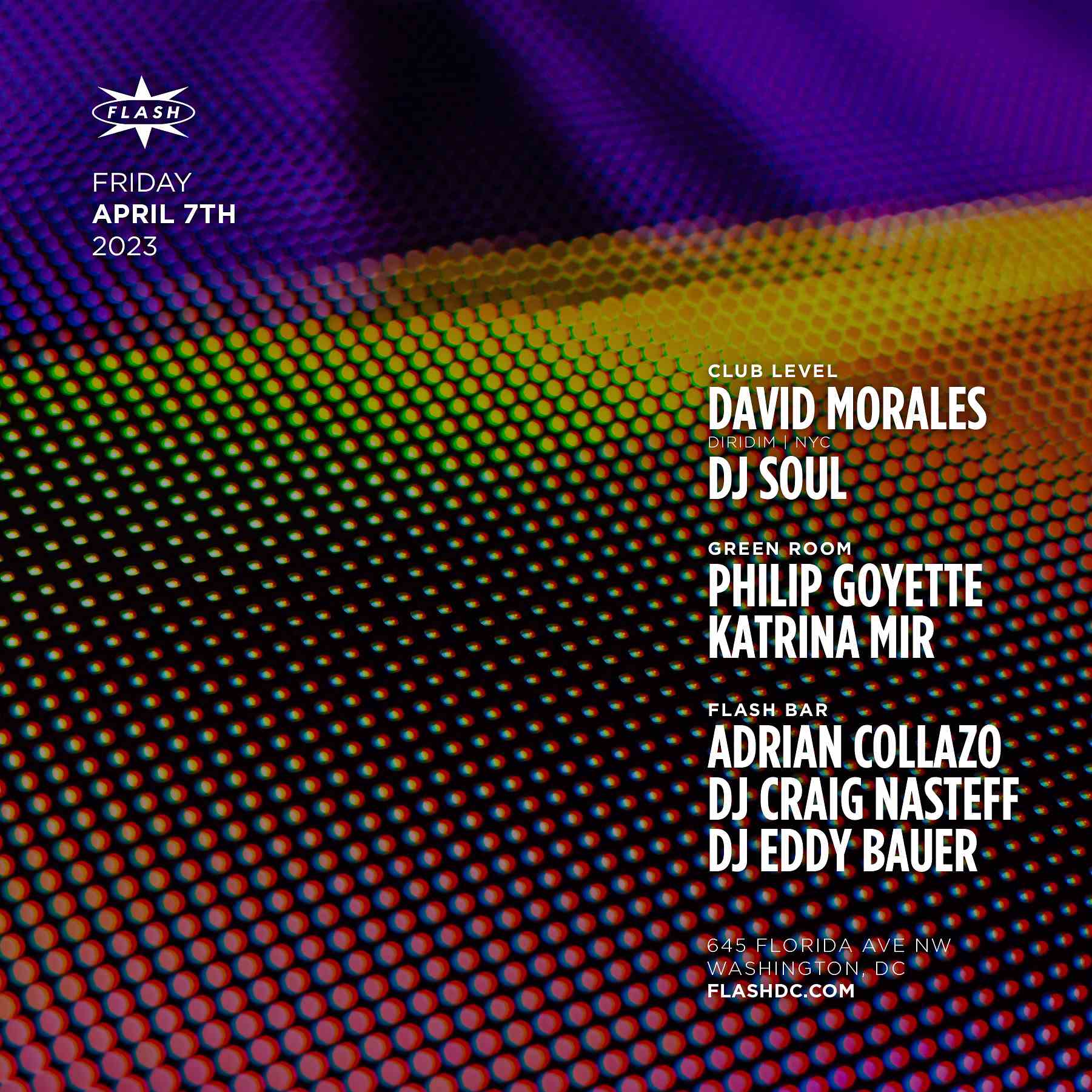 Event image for Flash Presents David Morales